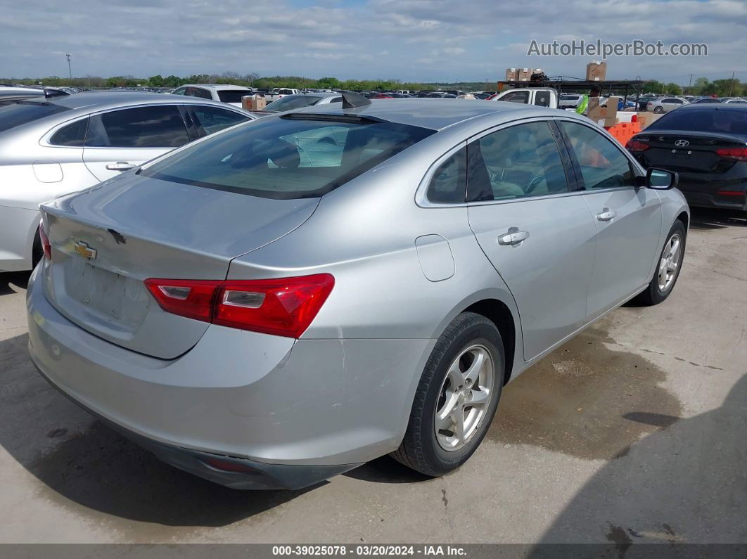 2018 Chevrolet Malibu 1ls Silver vin: 1G1ZB5ST9JF109120