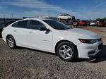 2018 Chevrolet Malibu Ls White vin: 1G1ZB5ST9JF243268