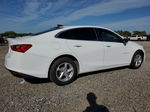 2018 Chevrolet Malibu Ls White vin: 1G1ZB5ST9JF243268