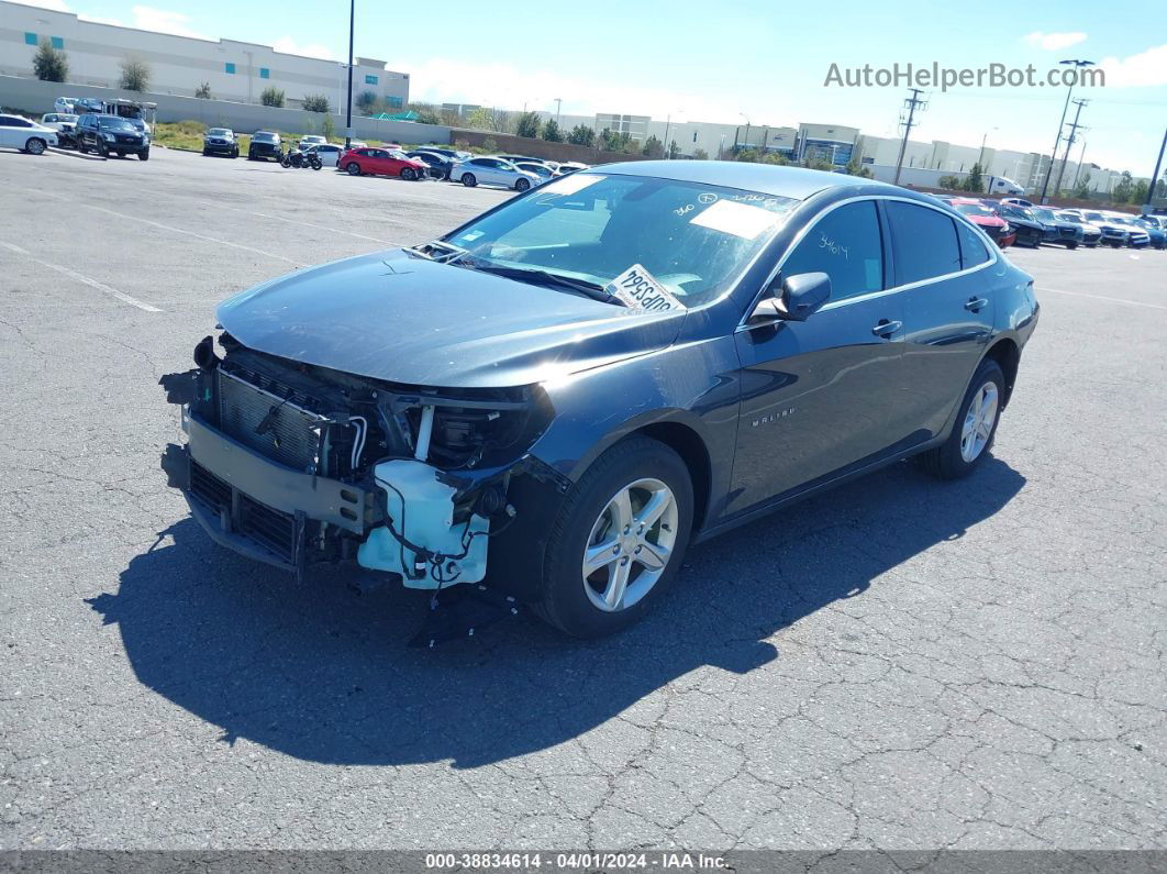 2021 Chevrolet Malibu Fwd Ls Синий vin: 1G1ZB5ST9MF046802