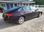 2021 Chevrolet Malibu Ls Burgundy vin: 1G1ZB5ST9MF058321