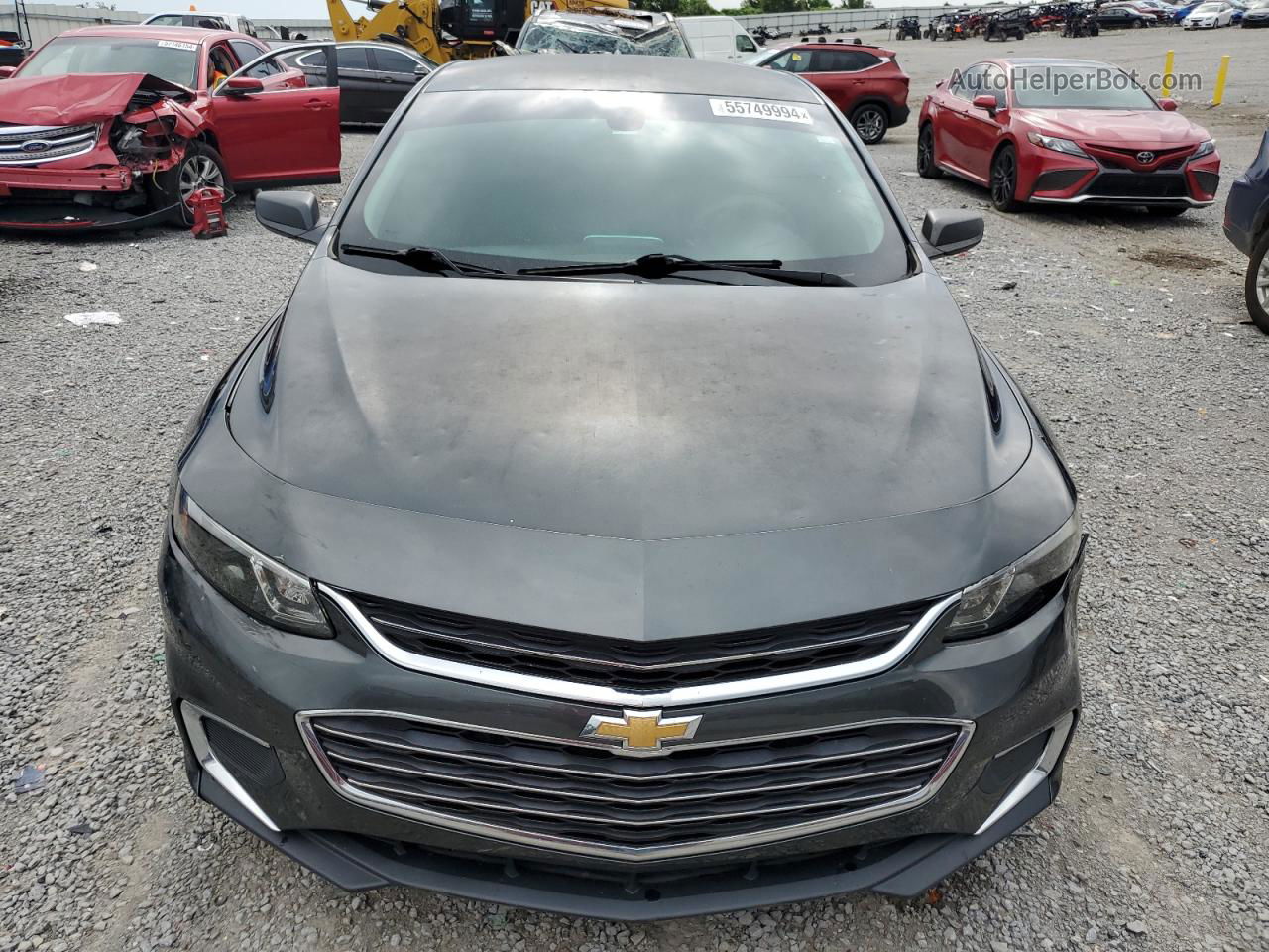 2017 Chevrolet Malibu Ls Charcoal vin: 1G1ZB5STXHF102347