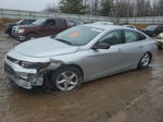 2017 Chevrolet Malibu Ls Silver vin: 1G1ZB5STXHF106964