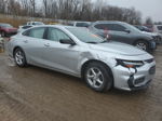 2017 Chevrolet Malibu Ls Silver vin: 1G1ZB5STXHF106964