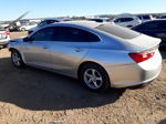 2017 Chevrolet Malibu Ls Silver vin: 1G1ZB5STXHF119259