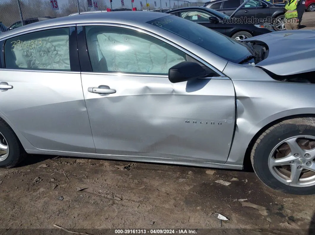 2017 Chevrolet Malibu Ls Silver vin: 1G1ZB5STXHF240406