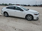 2018 Chevrolet Malibu Ls White vin: 1G1ZB5STXJF148900