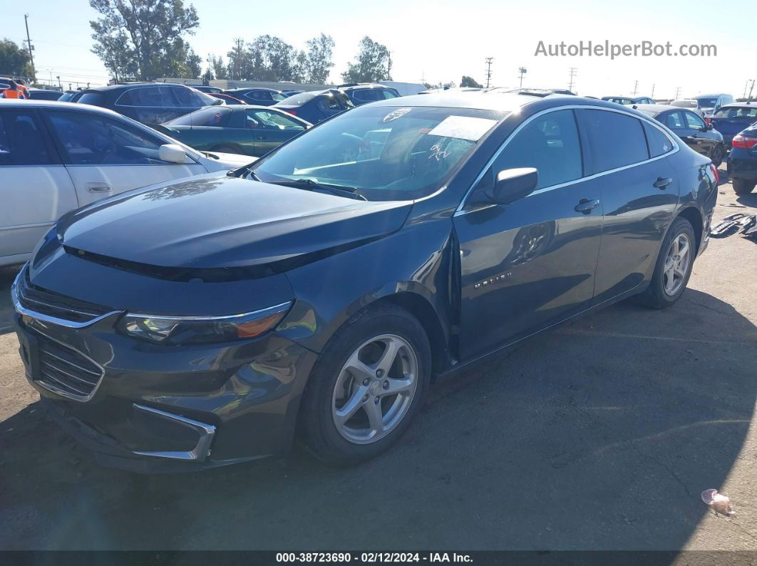 2018 Chevrolet Malibu 1ls Black vin: 1G1ZB5STXJF201790