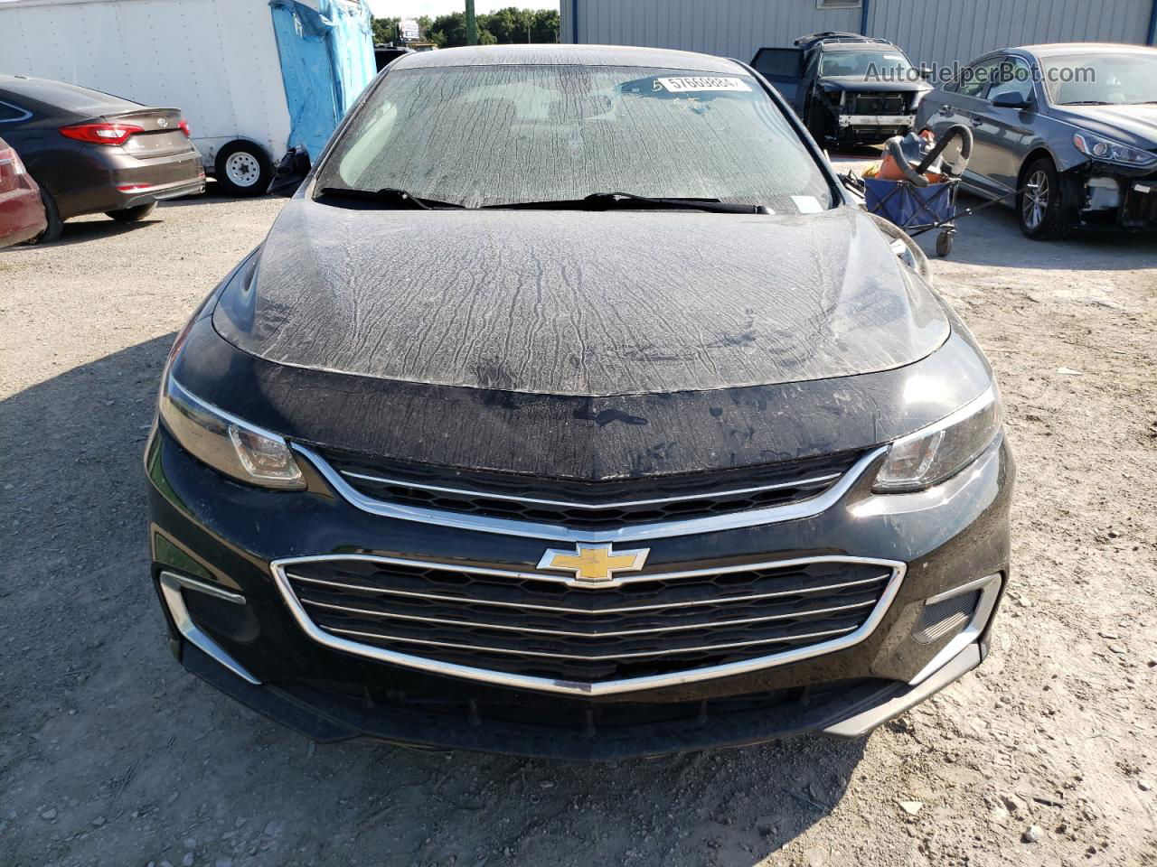 2018 Chevrolet Malibu Ls Черный vin: 1G1ZB5STXJF292561