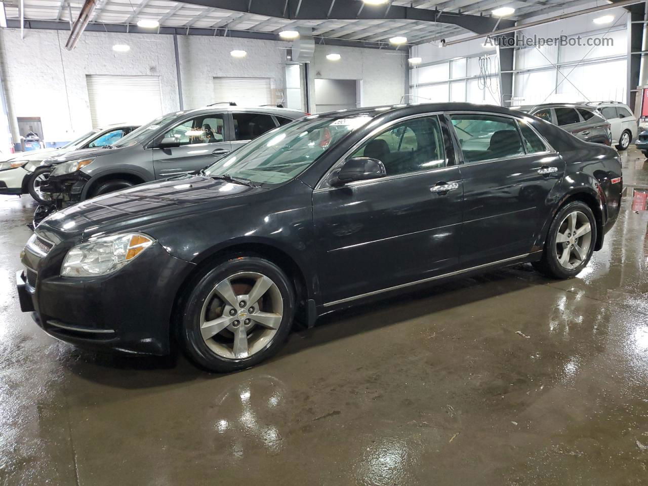 2012 Chevrolet Malibu 1lt Black vin: 1G1ZC5E00CF104812