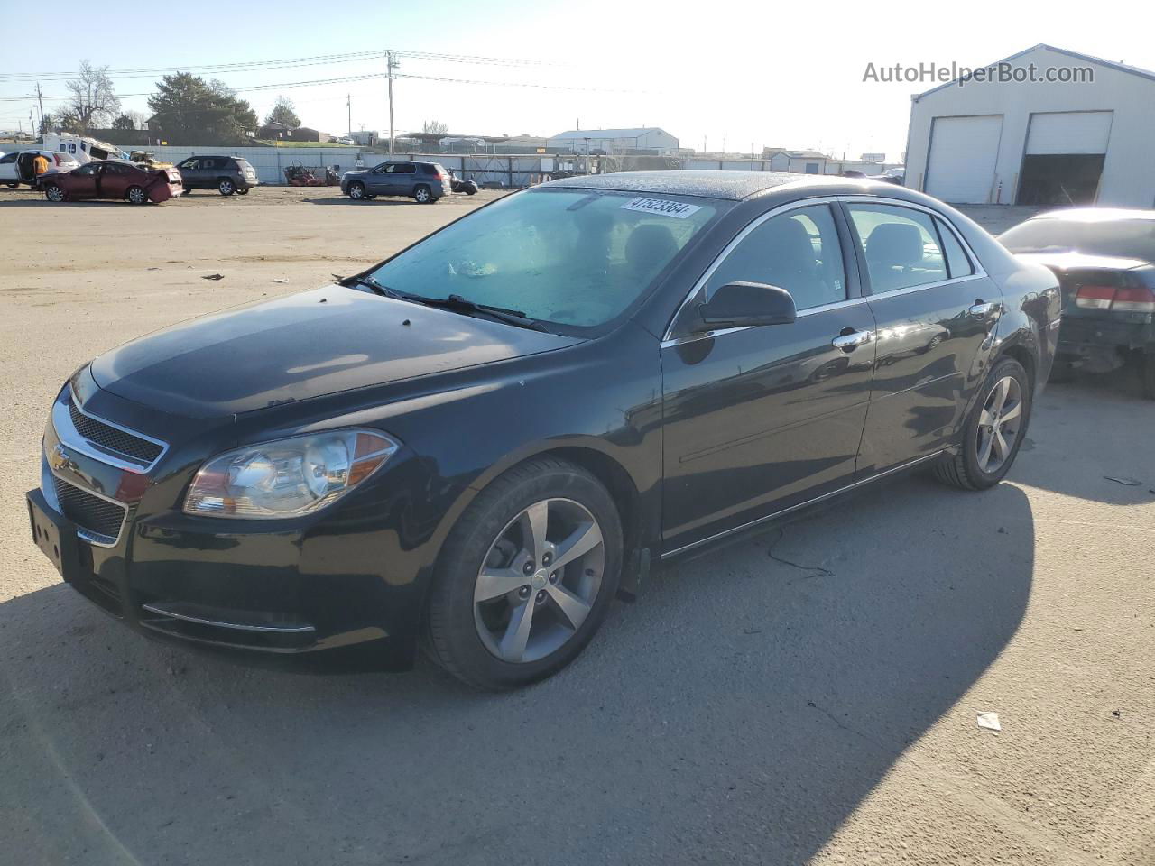 2012 Chevrolet Malibu 1lt Black vin: 1G1ZC5E00CF145313