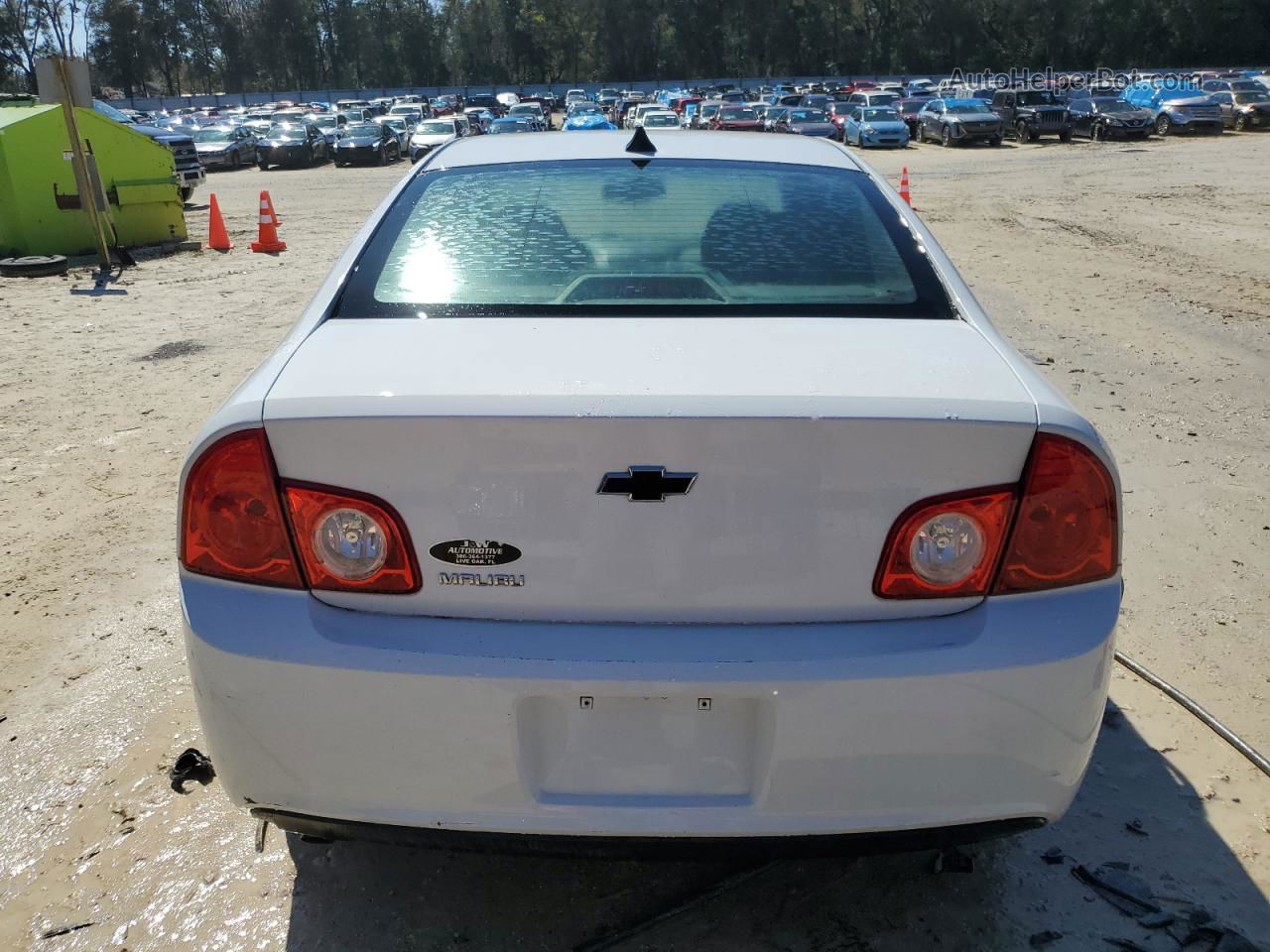 2012 Chevrolet Malibu 1lt White vin: 1G1ZC5E00CF162273