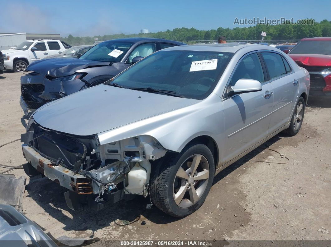 2012 Chevrolet Malibu 1lt Silver vin: 1G1ZC5E00CF178893