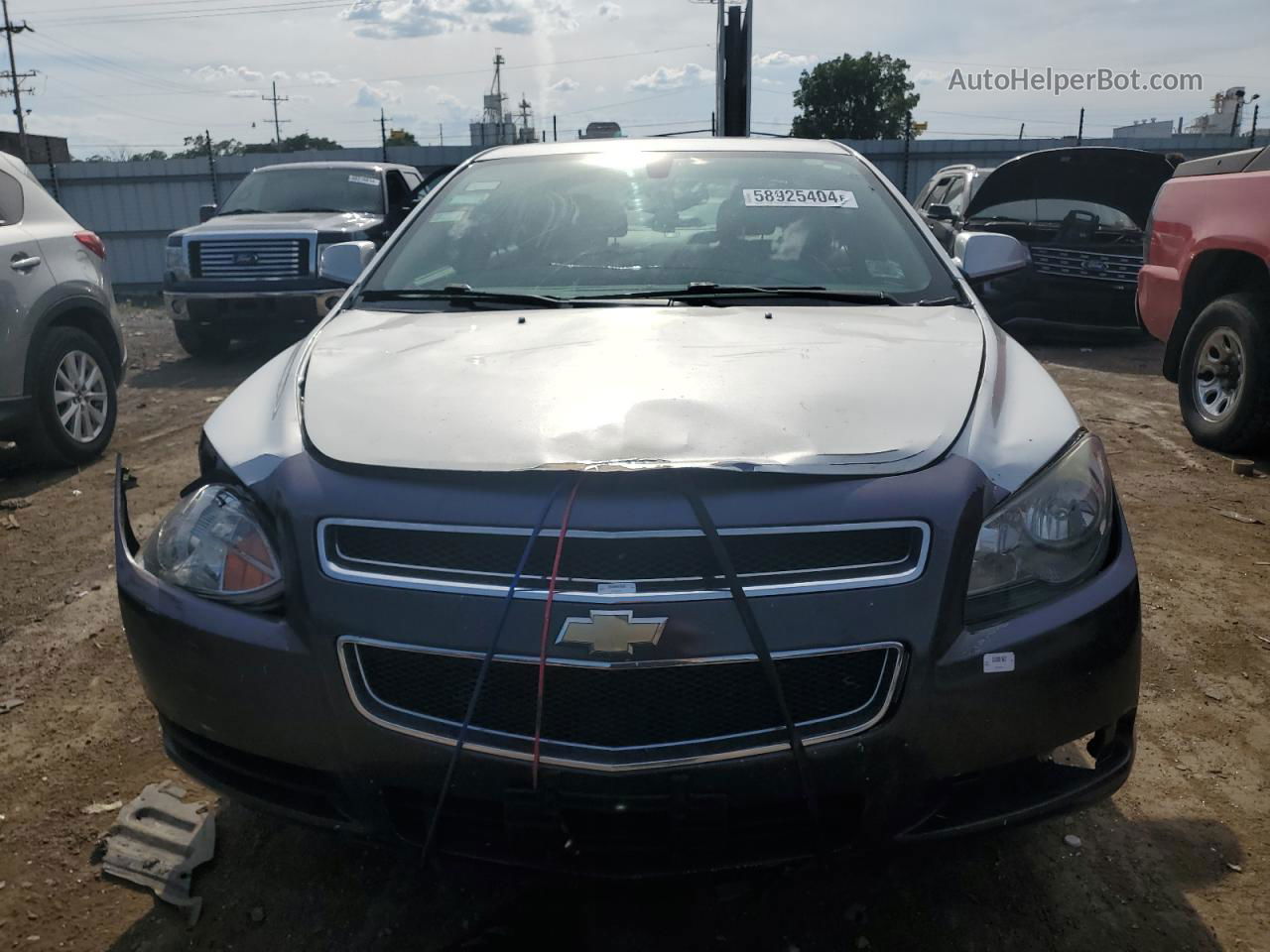 2012 Chevrolet Malibu 1lt Серебряный vin: 1G1ZC5E00CF197959