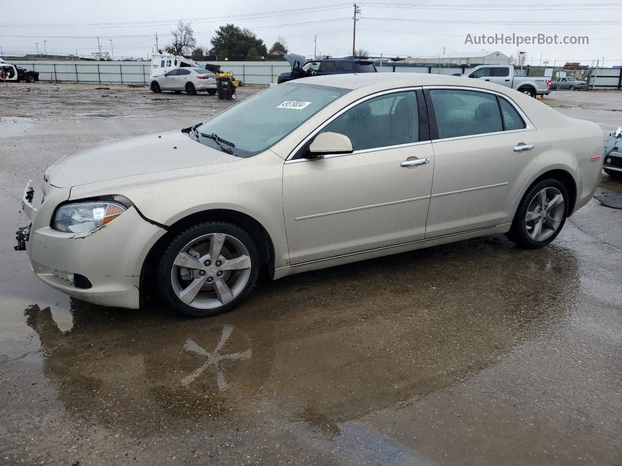 2012 Chevrolet Malibu 1lt Gold vin: 1G1ZC5E00CF210659