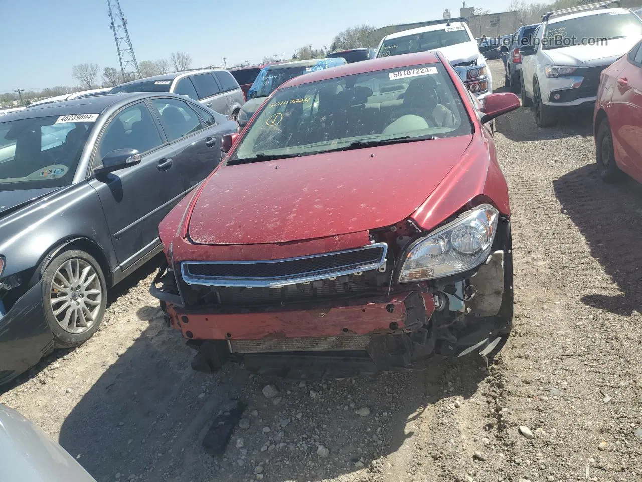 2012 Chevrolet Malibu 1lt Maroon vin: 1G1ZC5E00CF223024