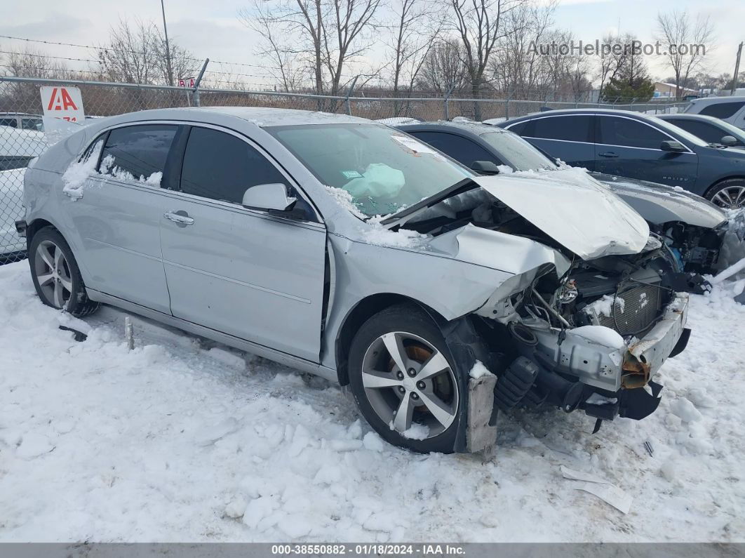 2012 Chevrolet Malibu 1lt Silver vin: 1G1ZC5E00CF231978