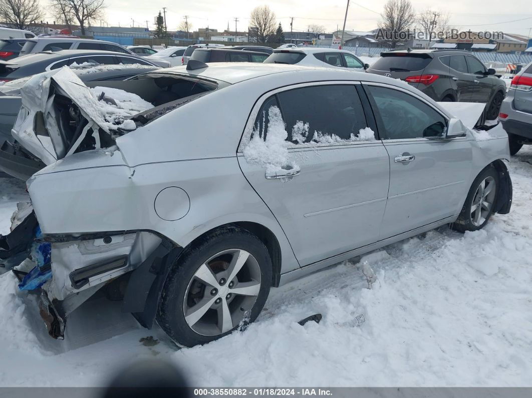 2012 Chevrolet Malibu 1lt Silver vin: 1G1ZC5E00CF231978