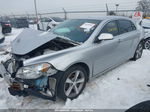 2012 Chevrolet Malibu 1lt Silver vin: 1G1ZC5E00CF231978