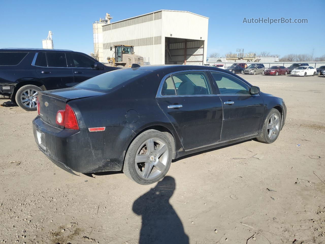 2012 Chevrolet Malibu 1lt Черный vin: 1G1ZC5E00CF327139