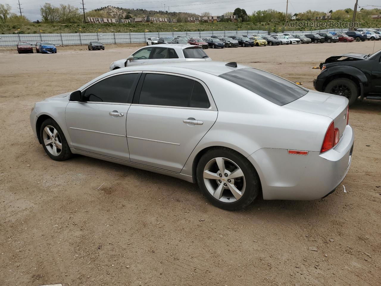 2012 Chevrolet Malibu 1lt Silver vin: 1G1ZC5E01CF138774