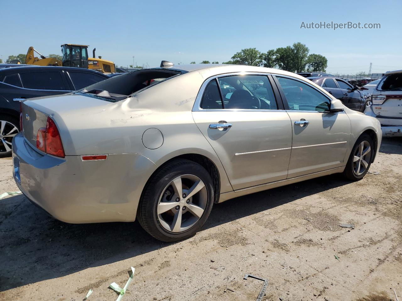 2012 Chevrolet Malibu 1lt Бежевый vin: 1G1ZC5E01CF149502