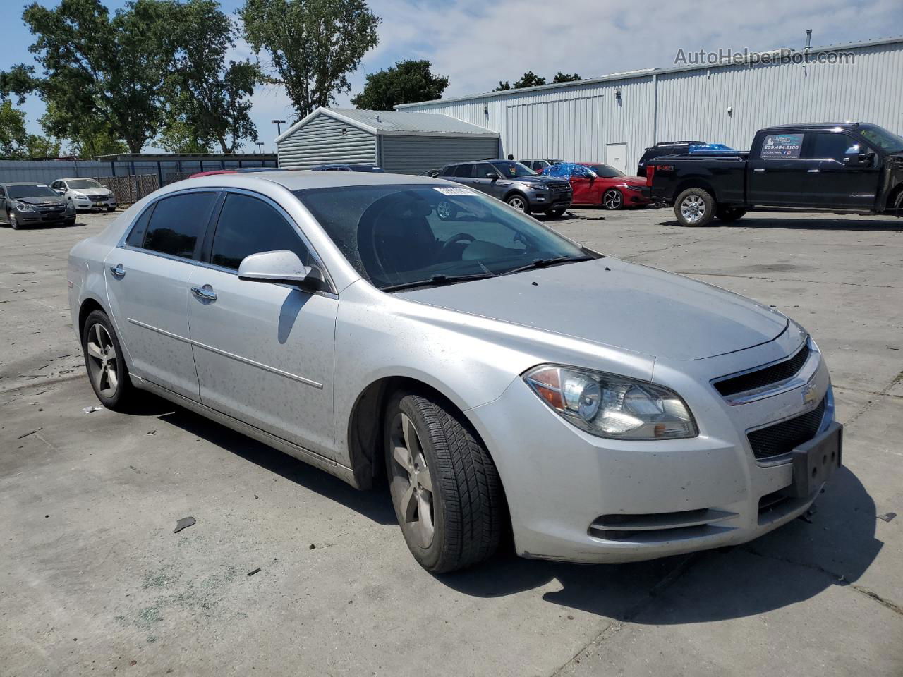 2012 Chevrolet Malibu 1lt Silver vin: 1G1ZC5E01CF318983