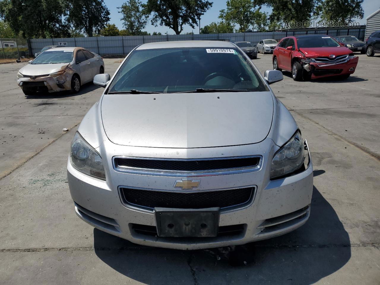 2012 Chevrolet Malibu 1lt Silver vin: 1G1ZC5E01CF318983