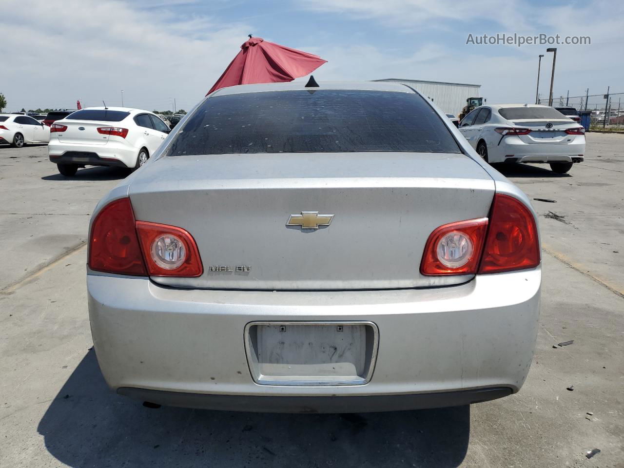 2012 Chevrolet Malibu 1lt Silver vin: 1G1ZC5E01CF318983