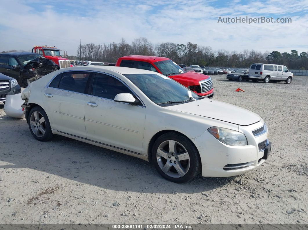 2012 Chevrolet Malibu 1lt Белый vin: 1G1ZC5E01CF331992