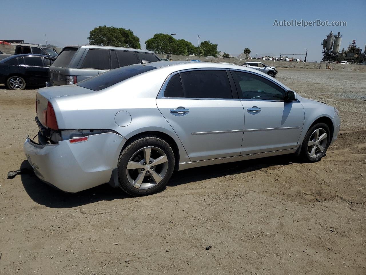 2012 Chevrolet Malibu 1lt Silver vin: 1G1ZC5E01CF348257