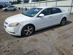 2012 Chevrolet Malibu 1lt White vin: 1G1ZC5E02CF149010