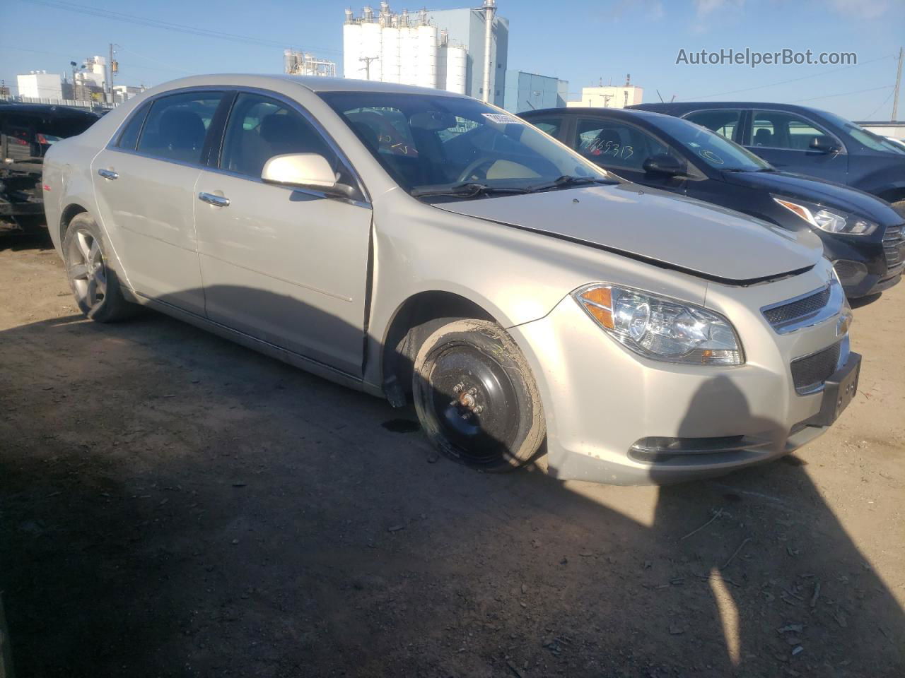 2012 Chevrolet Malibu 1lt Silver vin: 1G1ZC5E02CF160850