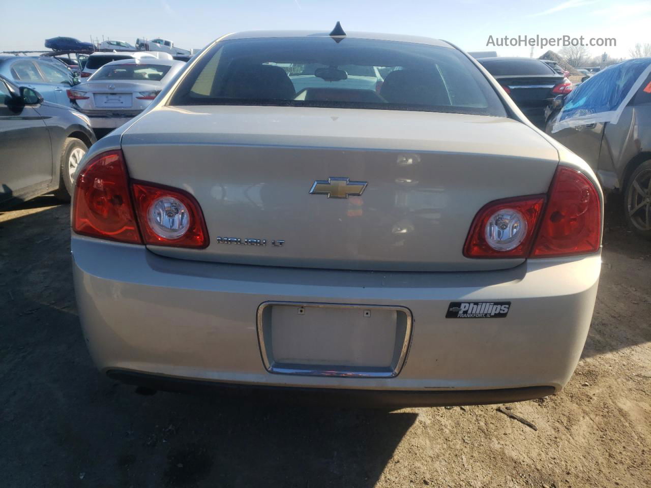 2012 Chevrolet Malibu 1lt Silver vin: 1G1ZC5E02CF160850