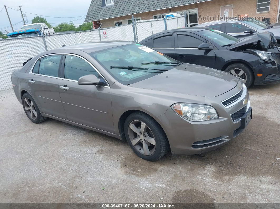 2012 Chevrolet Malibu 1lt Желто-коричневый vin: 1G1ZC5E02CF166597