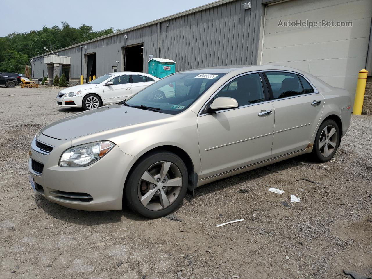 2012 Chevrolet Malibu 1lt Желто-коричневый vin: 1G1ZC5E02CF170911