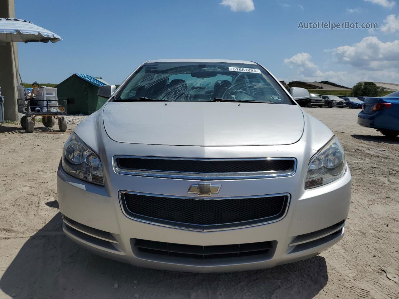 2012 Chevrolet Malibu 1lt Silver vin: 1G1ZC5E02CF211683