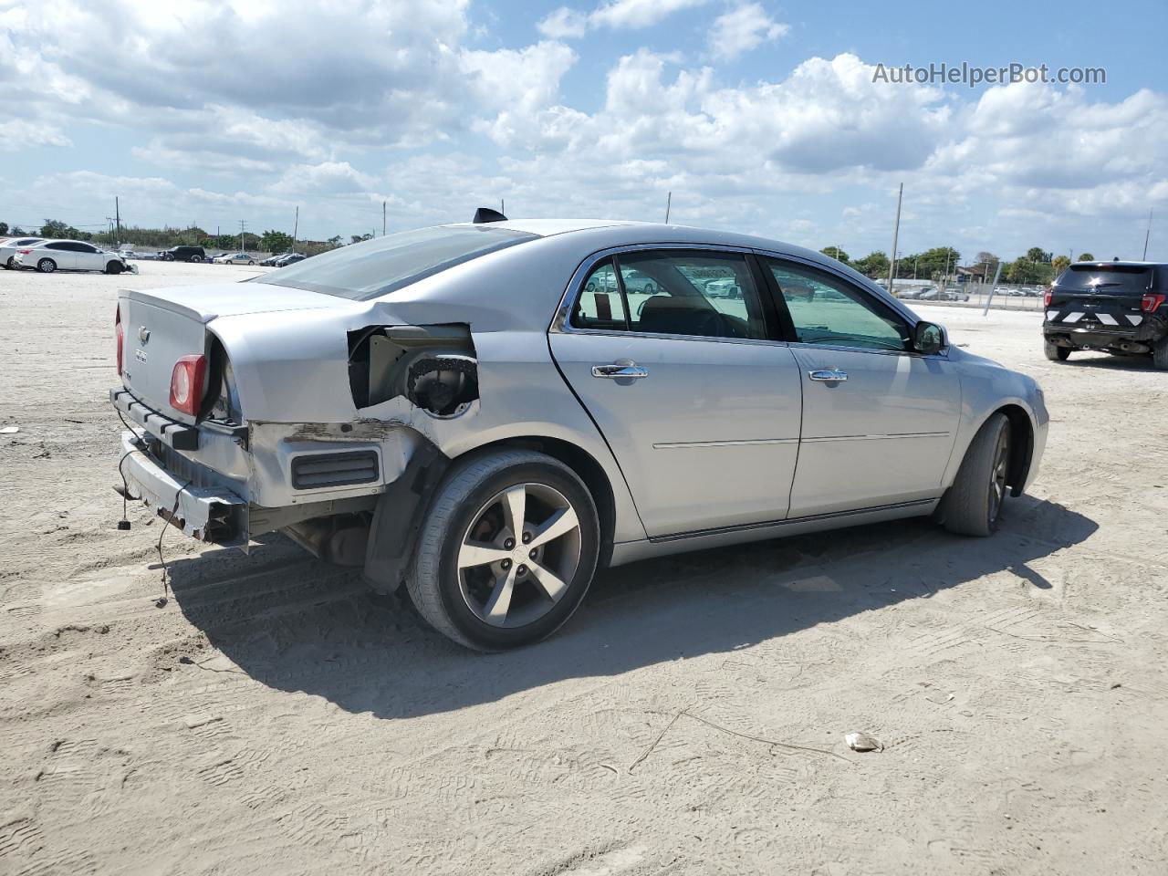 2012 Chevrolet Malibu 1lt Серебряный vin: 1G1ZC5E02CF211683