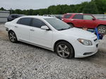 2012 Chevrolet Malibu 1lt White vin: 1G1ZC5E02CF295701