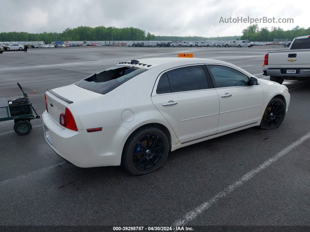 2012 Chevrolet Malibu 1lt White vin: 1G1ZC5E02CF335341