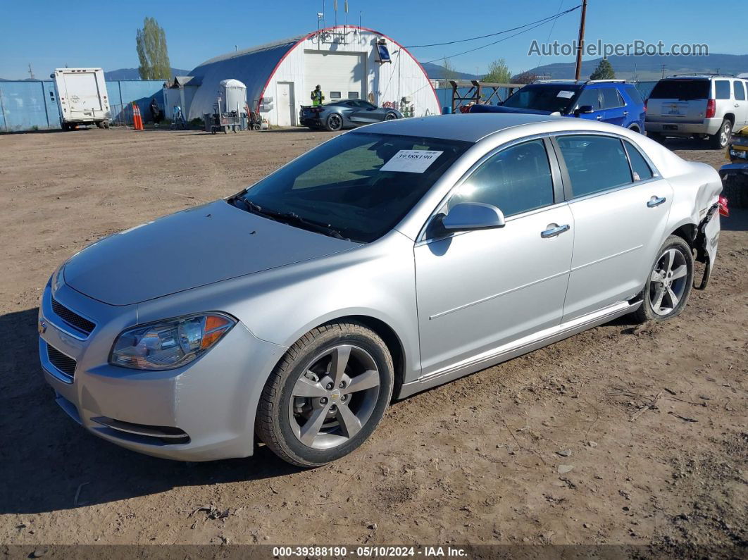 2012 Chevrolet Malibu 1lt Silver vin: 1G1ZC5E03CF101404