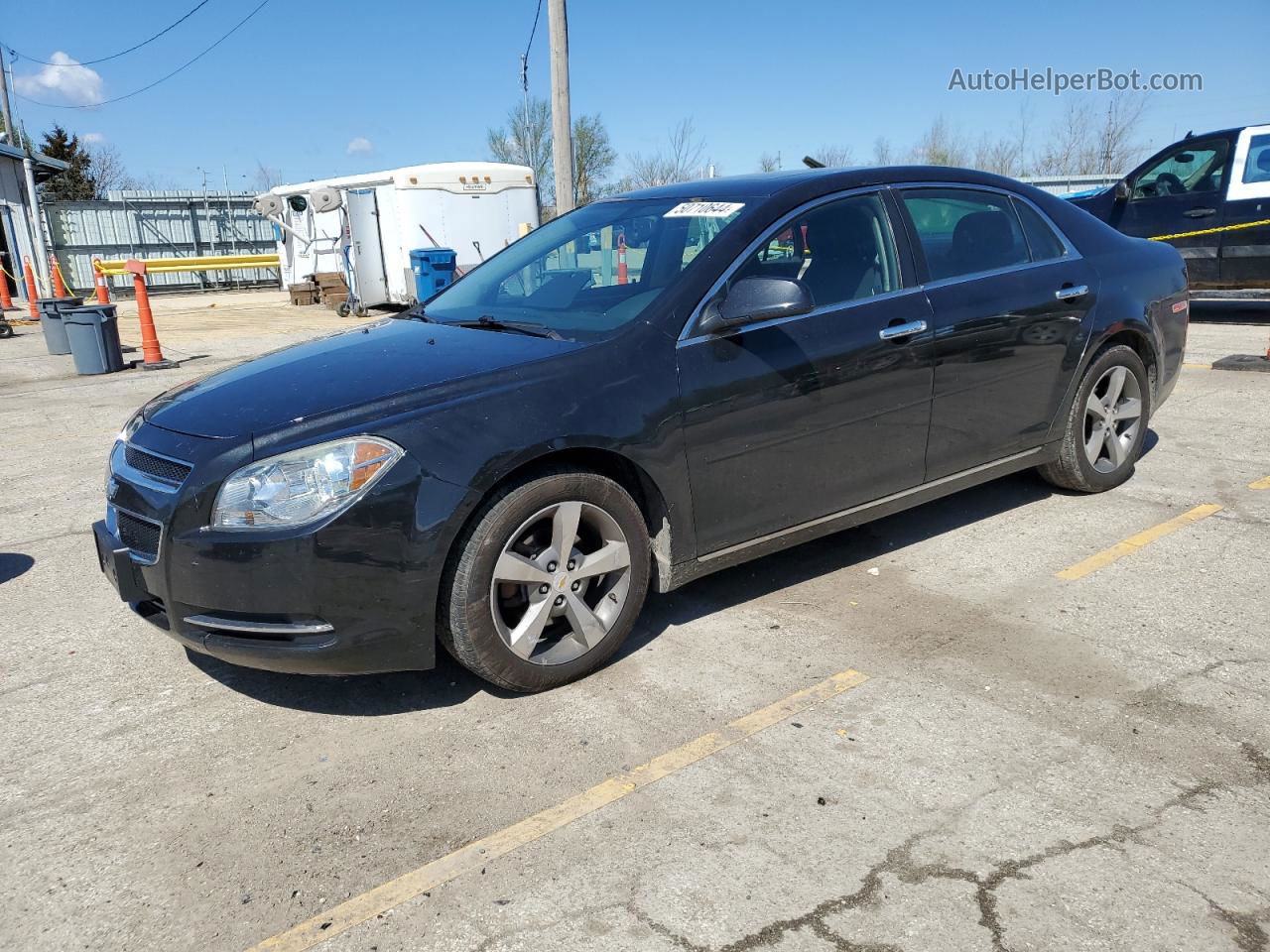 2012 Chevrolet Malibu 1lt Charcoal vin: 1G1ZC5E03CF104948