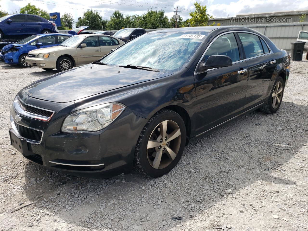 2012 Chevrolet Malibu 1lt Черный vin: 1G1ZC5E03CF128084