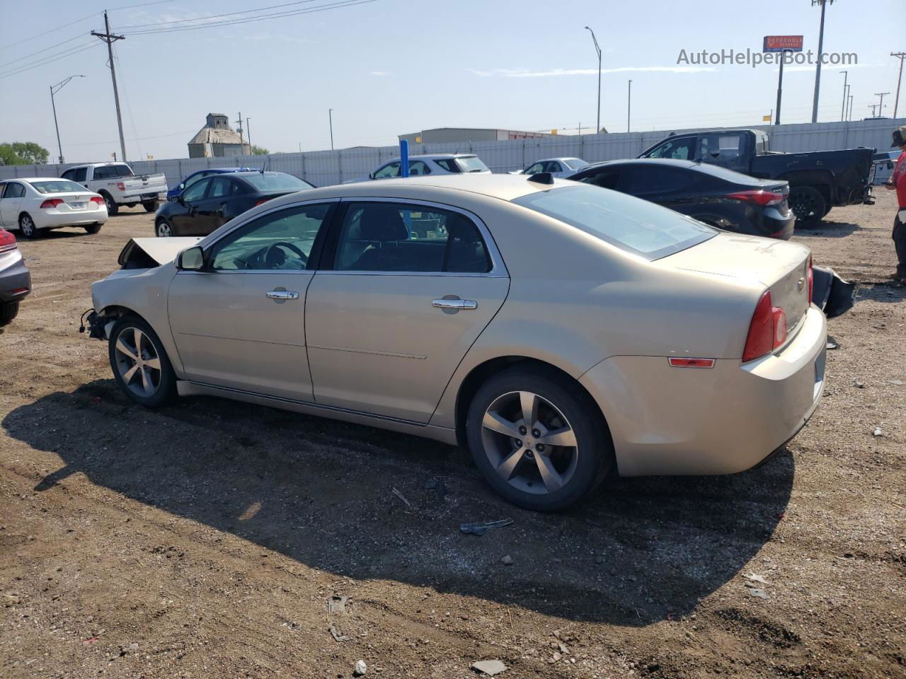 2012 Chevrolet Malibu 1lt Золотой vin: 1G1ZC5E03CF130997