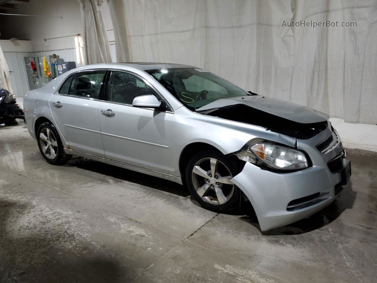 2012 Chevrolet Malibu 1lt Silver vin: 1G1ZC5E03CF223969