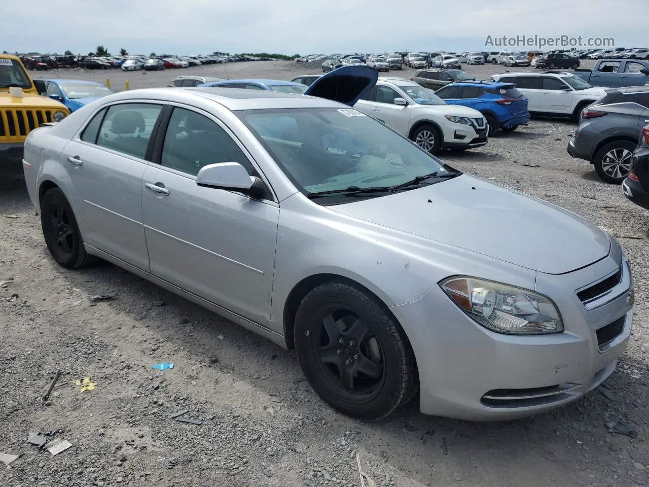 2012 Chevrolet Malibu 1lt Silver vin: 1G1ZC5E03CF300436