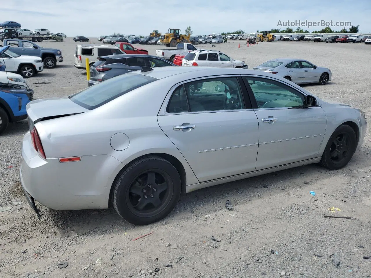 2012 Chevrolet Malibu 1lt Silver vin: 1G1ZC5E03CF300436