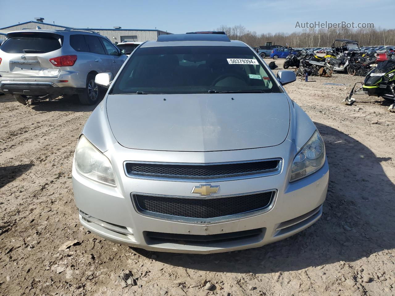 2012 Chevrolet Malibu 1lt Silver vin: 1G1ZC5E03CF333775