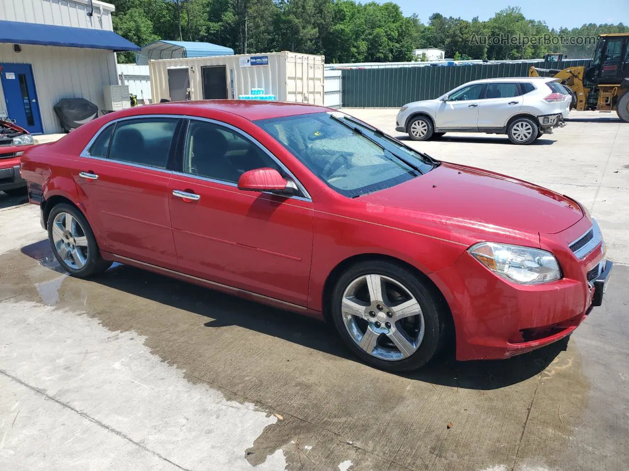 2012 Chevrolet Malibu 1lt Red vin: 1G1ZC5E03CF334036