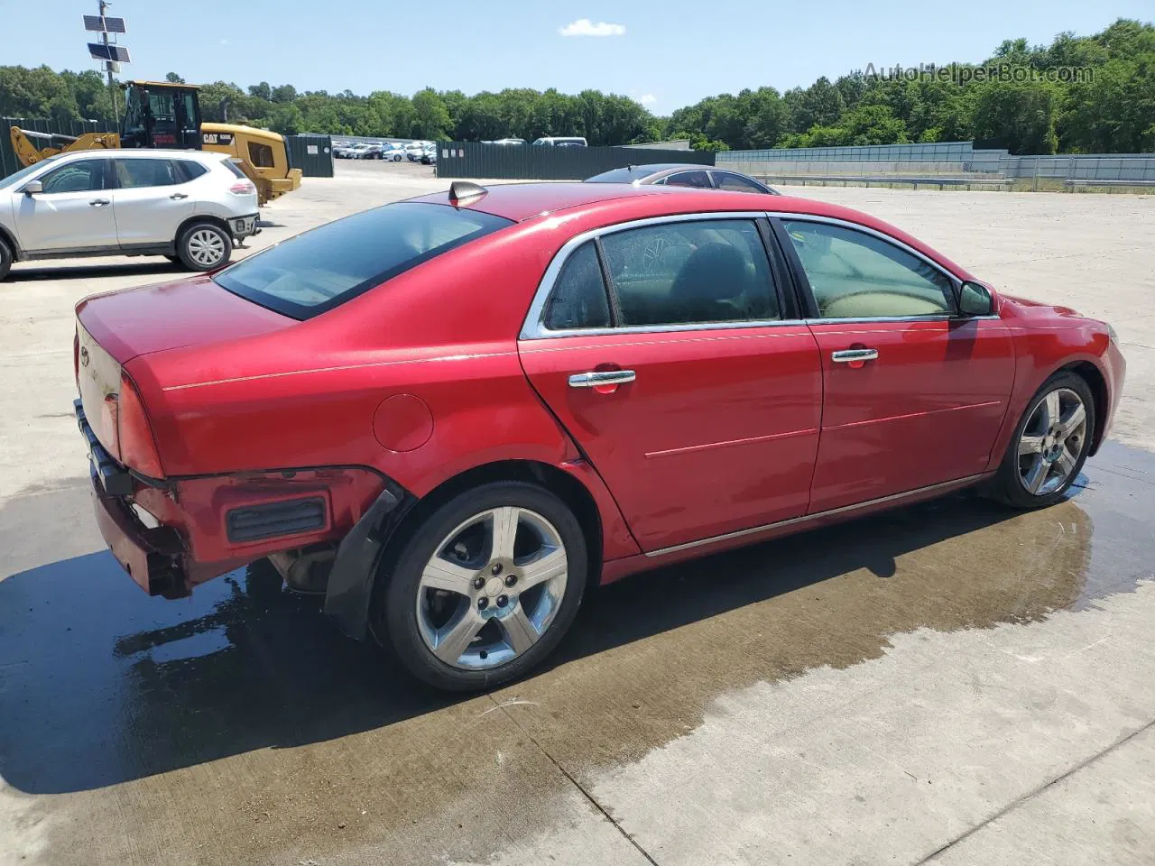 2012 Chevrolet Malibu 1lt Red vin: 1G1ZC5E03CF334036